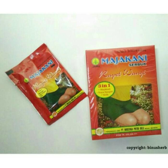 Majakani Rapet Wangi Serbuk  Isi 20 Sachet