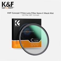 Gambar KNF Concept 77mm Lens Filter Nano-C Black Mist 1/4 Filter K&F Concept Black Diffusion dari Astra Foto Kota Administrasi Jakarta Pusat 2 Tokopedia