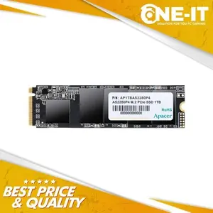 SSD Apacer AS2280P4 256GB M.2 NVMe PCIe Gen 3x4 256 GB