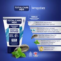 Gambar Total Care Men Face Wash Scrub Deep Oil Defense 100ml dari TempoStore Kota Administrasi Jakarta Timur 3 Tokopedia