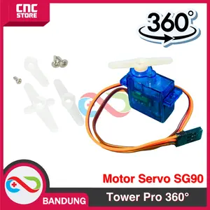 TOWERPRO MOTOR SERVO SG90 SG-90 9G 360 DERAJAT