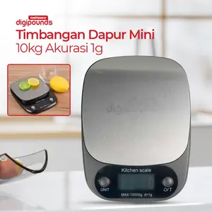 Timbangan Dapur Kitchen Scale Digital Elektronik 10kg 1g