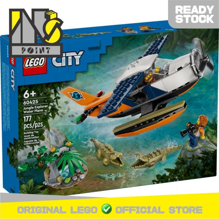 Gambar LEGO 60425 - City - Jungle Explorer Water Plane dari Ins Point Kota Administrasi Jakarta Selatan Tokopedia