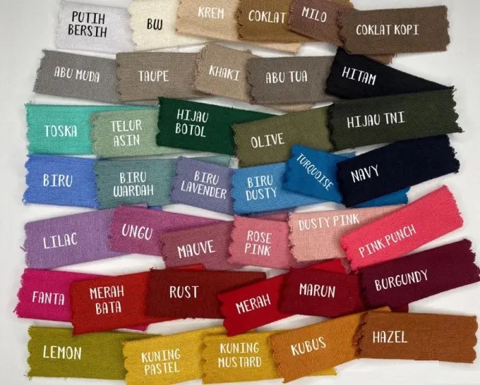 Custom Celana Santai Panjang Pria Wanita Bahan Linen 2021 1