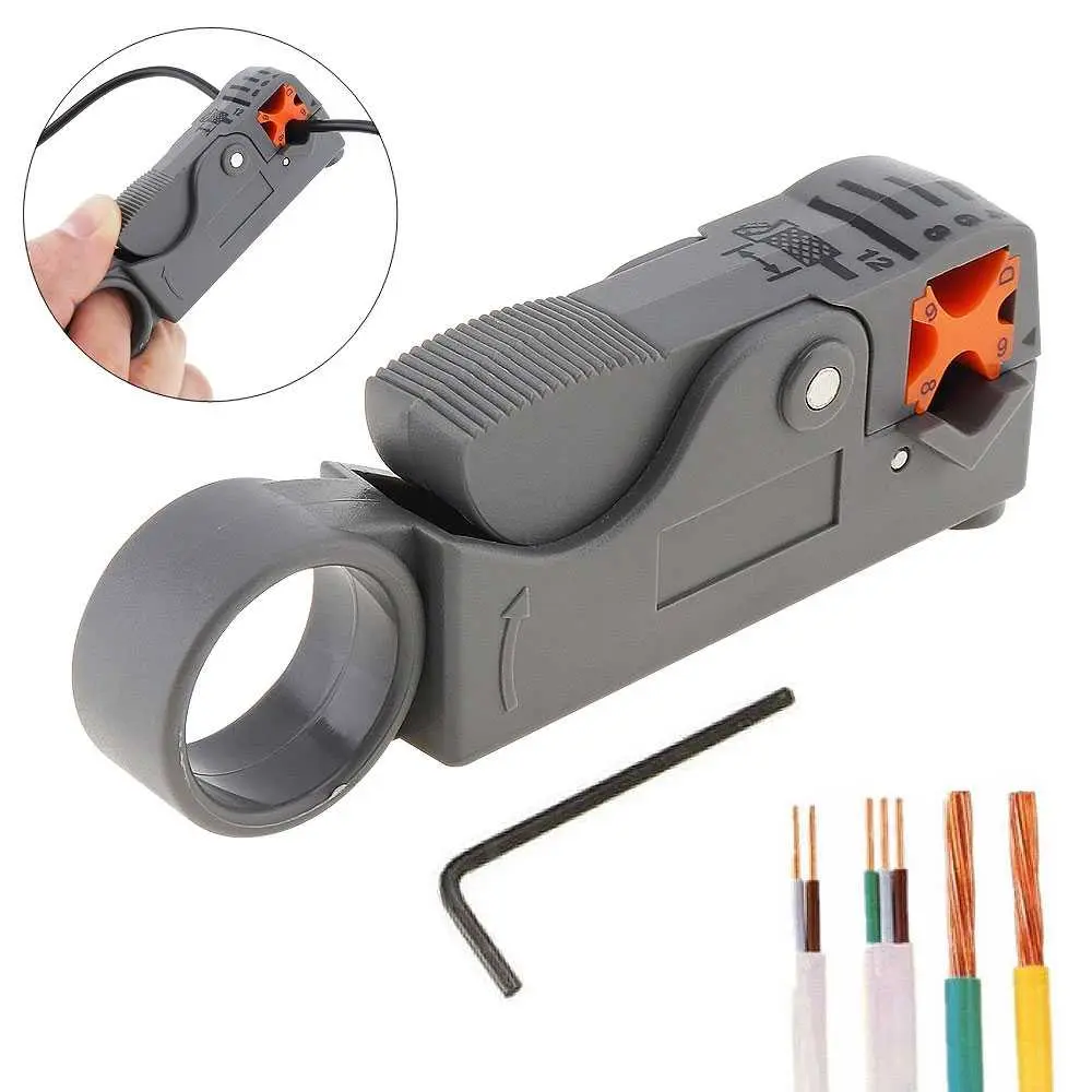 Alat Pengupas Pemotong Kabel Rotary Coaxial Cable Stripper Cutter