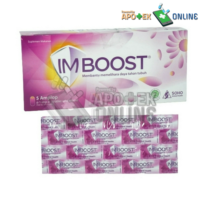 Gambar IMBOOST 1 BLISTER 10 TABLET dari Apotek Merdeka Farma Ciracas Kota Administrasi Jakarta Timur Tokopedia