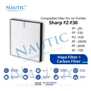 HEPA Filter SHARP Air Purifier FP-JM30Y / KC-F30Y FZ-F30HFE FP F30