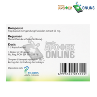 Gambar COLIDAN FUCOIDAN 50MG, 1 BLISTER ISI 10 KAPSUL dari Apotek Bintang Sehat Margahayu Kab. Bandung 5 Tokopedia