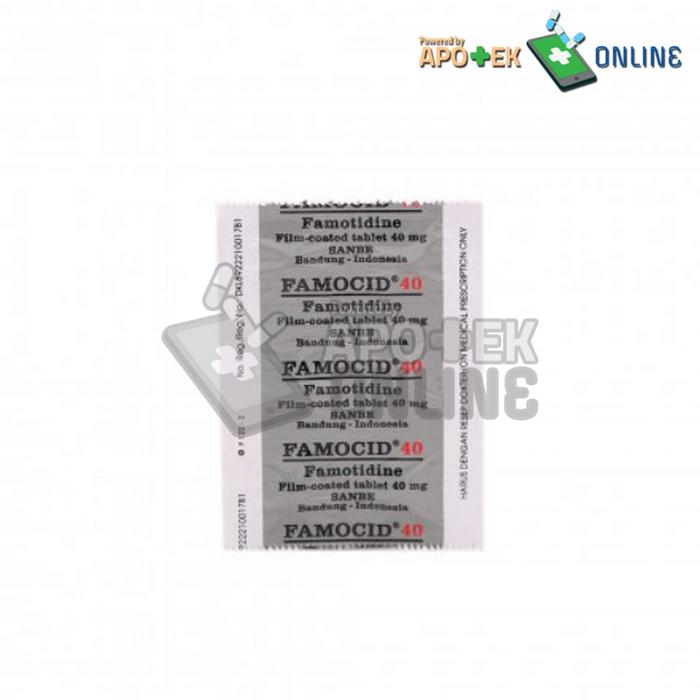 FAMOCID 40 MG STRIP 6 TABLET