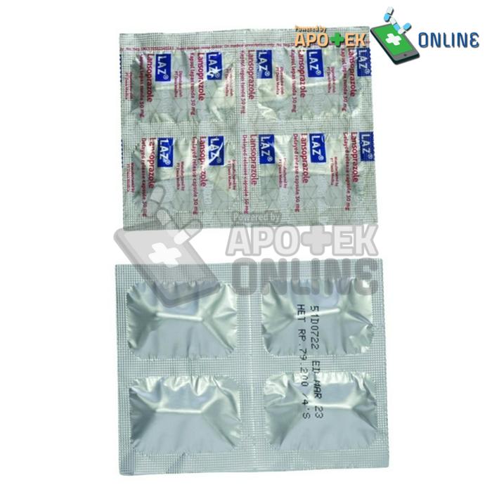 LAZ 30 MG STRIP ISI 4 CAPSUL