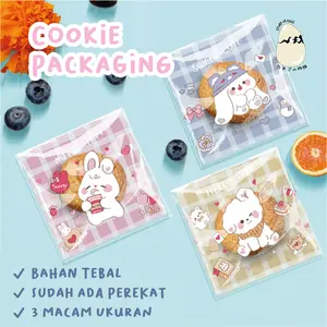 Cookie packaging Harga 1 Pcs Opp Plastik Pembungkus kue Hadiah
