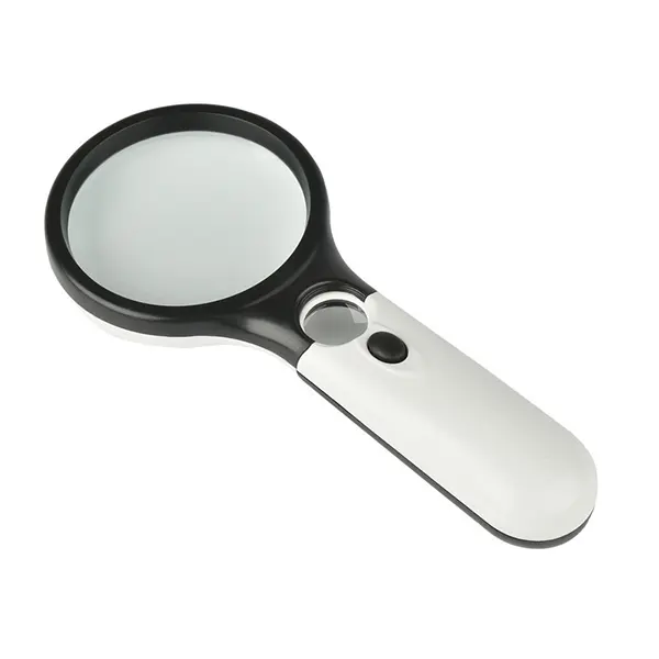 KS  Magnifier Kaca Pembesar Dengan Lampu Alat Bantu Baca