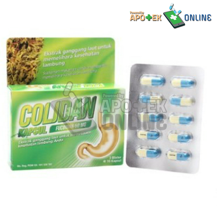 Gambar COLIDAN FUCOIDAN 50MG, 1 BLISTER ISI 10 KAPSUL dari Apotek Bintang Sehat Margahayu Kab. Bandung Tokopedia