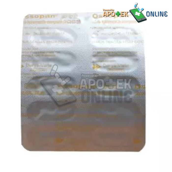 OSSOPAN 800 MG STRIP 10 CAPLET