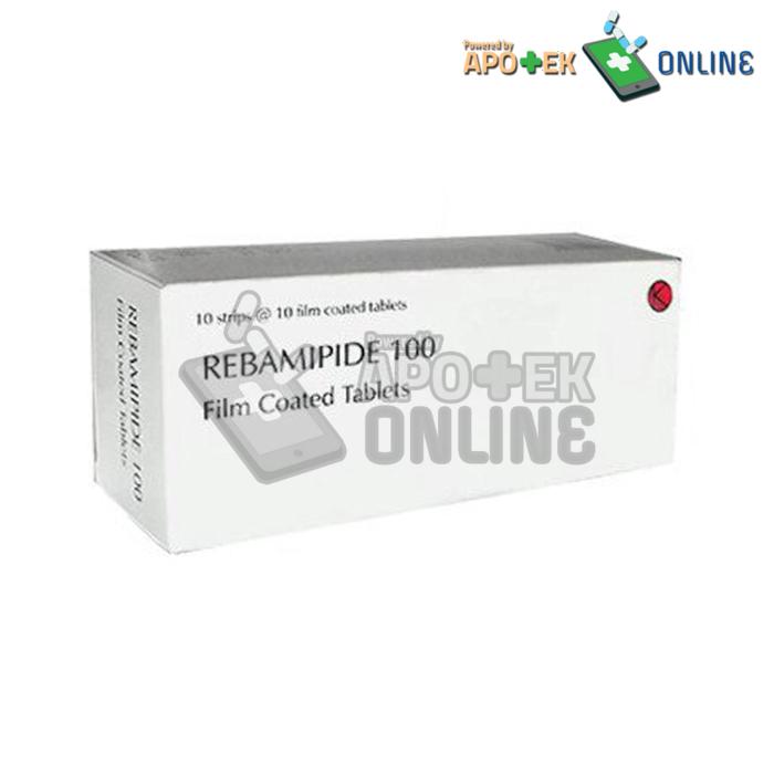 REBAMIPIDE 100 MG NOVELL PARMACEUTICAL STRIP  10 TABLET
