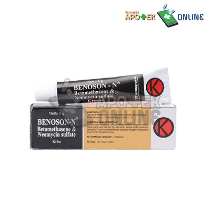 BENOSON N 0.1% TUBE 5GR CREAM