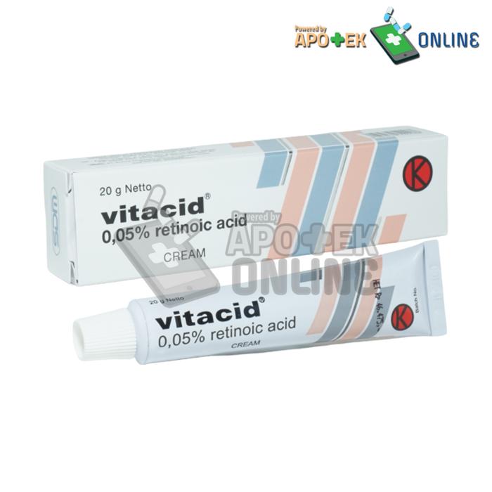 VITACID 0.05% TUBE 20 GR CREAM