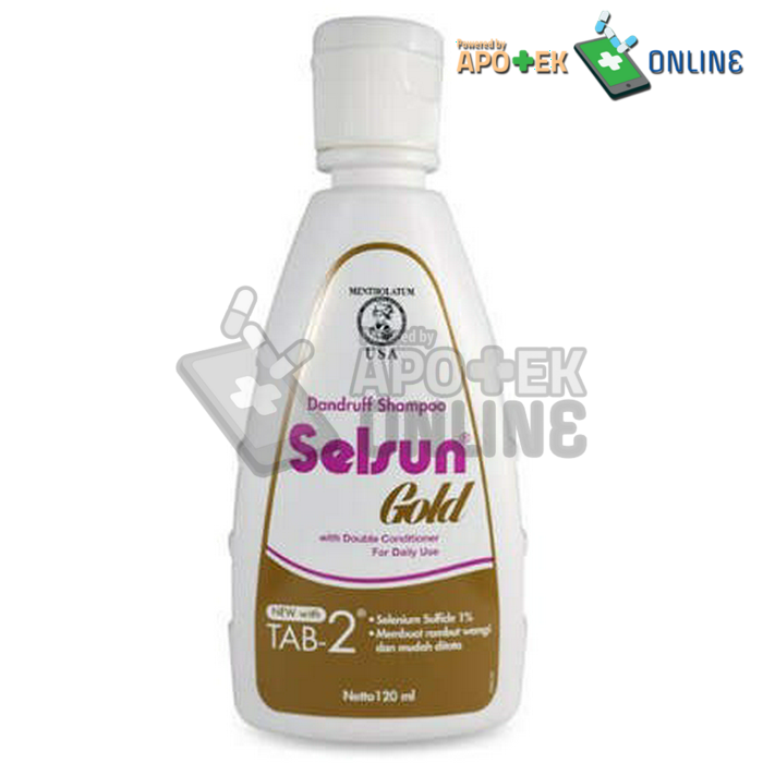 Gambar SELSUN GOLD SHAMPO 120 ML dari Apotek Cahaya Medika Sawangan Kota Depok Tokopedia