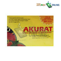 Gambar AKURAT ALAT TEST KEHAMILAN dari Apotek Gama Kota Kudus Kab. Kudus 2 Tokopedia