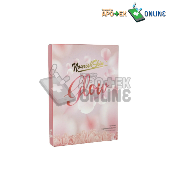 Gambar NOURISH SKIN GLOW 15 TAB / Pemutih / Suplemen Kulit dari Apotek Cinangneng Ciampea Kab. Bogor Tokopedia