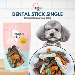 Cemilan Pembersih Gigi Anjing - Snack Anjing Sehat - Dental Stick