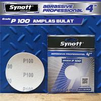 Gambar Amplas Bulat 4" grid kehalusan P 100 SYNOTT - 1 Lembar dari sherlock tools Kota Administrasi Jakarta Timur 3 Tokopedia