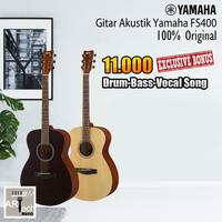 Gambar Gitar Akustik Yamaha FS400 Original / FS 400 Acoustic Guitar - Natural Satin dari Artech Music Kota Bekasi 1 Tokopedia