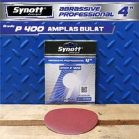 Gambar Amplas Bulat 4" grid kehalusan P 400 SYNOTT - 1 Lembar dari sherlock tools Kota Administrasi Jakarta Timur 4 Tokopedia