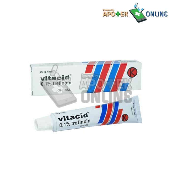VITACID 0.1%  TUBE 20GR CREAM