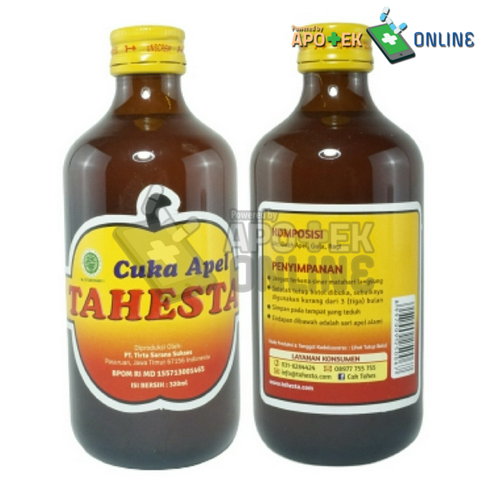 Gambar TAHESTA CUKA APEL 300ML dari Apotek Trijaya Kemayoran Kota Administrasi Jakarta Pusat Tokopedia