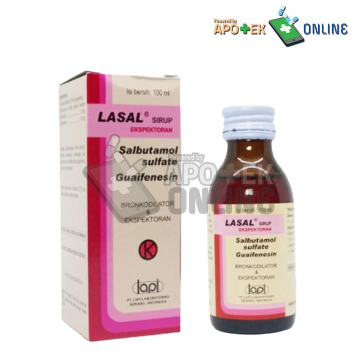 LASAL EXPECTORANT BOTOL 100 ML SYRUP