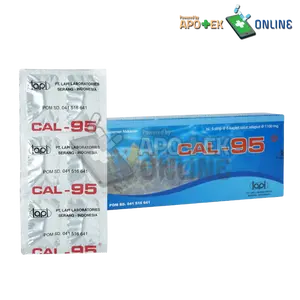 CAL-95 SUPLEMEN TULANG 1 STRIP 6 CAPLET