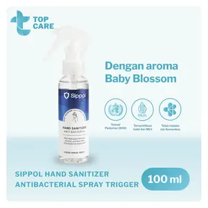Sippol Hand Sanitizer Spray Trigger 100 ml [Baby Blossom] / Semprotan Antiseptik Pembersih Tangan Anti Bakteri Botol Lucu Estetik