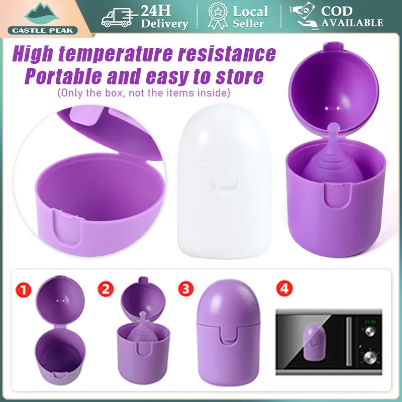 Menstrual Cup Pengganti Pembalut / Menstrual Cup / Wadah Sterilisasi 0