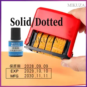 Mesin Pengkodean Tanggal Produksi / Kadaluarsa Alat Label / Dated Alat Tanggal Dengan EXP