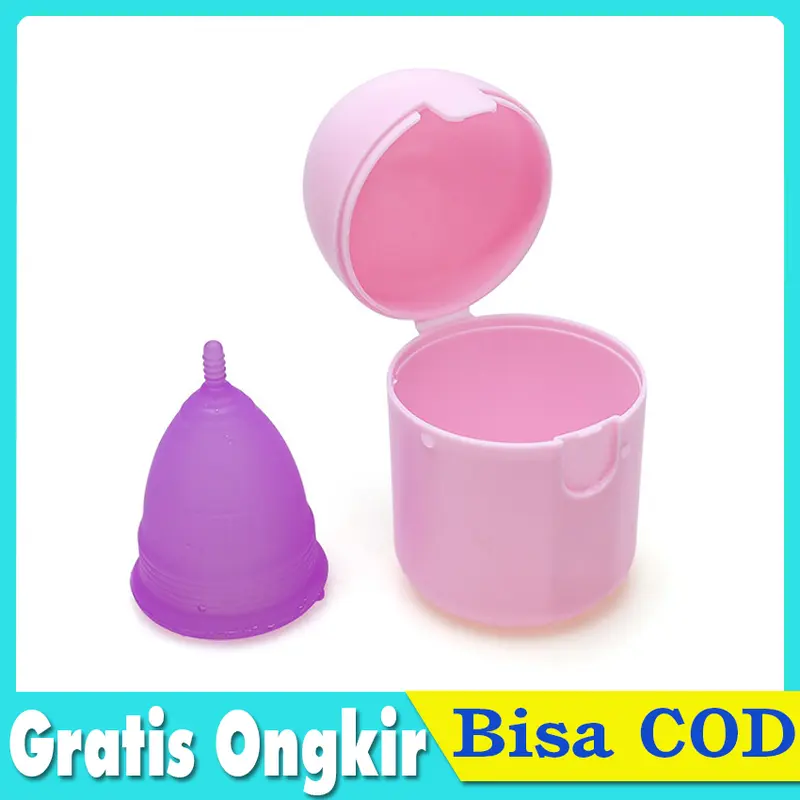 Menstrual Cup Case Tempat Menstrual Cup Wadah Sterilisasi Menscup Anti Debu 0