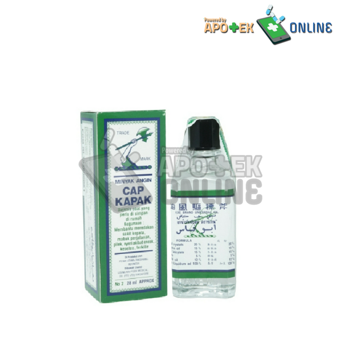 Gambar MINYAK ANGIN CAP KAPAK 28ML dari Apotek Marlasria Kota Bekasi Tokopedia