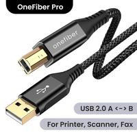 Gambar Kabel Printer Scanner USB 2.0 Type A Male to B Male - 2 Meter dari onefiber Kota Bandung 1 Tokopedia