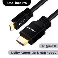 Gambar Kabel Mini HDMI Male to HDMI Male v2.0 - 3 Meter - OneFiber OF76 dari onefiber Kota Bandung 1 Tokopedia