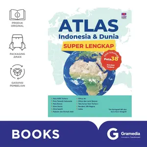 Gramedia Buku Atlas Indonesia & Dunia Super Lengkap