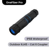 Gambar Waterproof IP68 RJ45 Cat6 Coupler Barrel Female - Female - OF174 dari onefiber Kota Bandung 1 Tokopedia