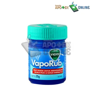 VICKS VAPORUB 25 GR/ BALSEM/ BALSAM/ PELEGA HIDUNG