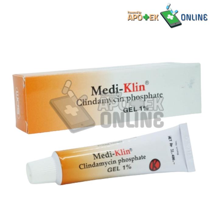 MEDIKLIN 1% TUBE 15 GR GEL