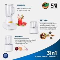 Gambar Miyako Blender Juicer Pelumat Listrik 1L BL 101 102 PL PLASTIK, BL 102 GS KACA - MN - 2IN1 PL 101 - PLASTIK dari manolistore Kota Bekasi 3 Tokopedia
