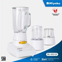 Gambar Miyako Blender Juicer Pelumat Listrik 1L BL 101 102 PL PLASTIK, BL 102 GS KACA - MN - 2IN1 PL 101 - PLASTIK dari manolistore Kota Bekasi 2 Tokopedia