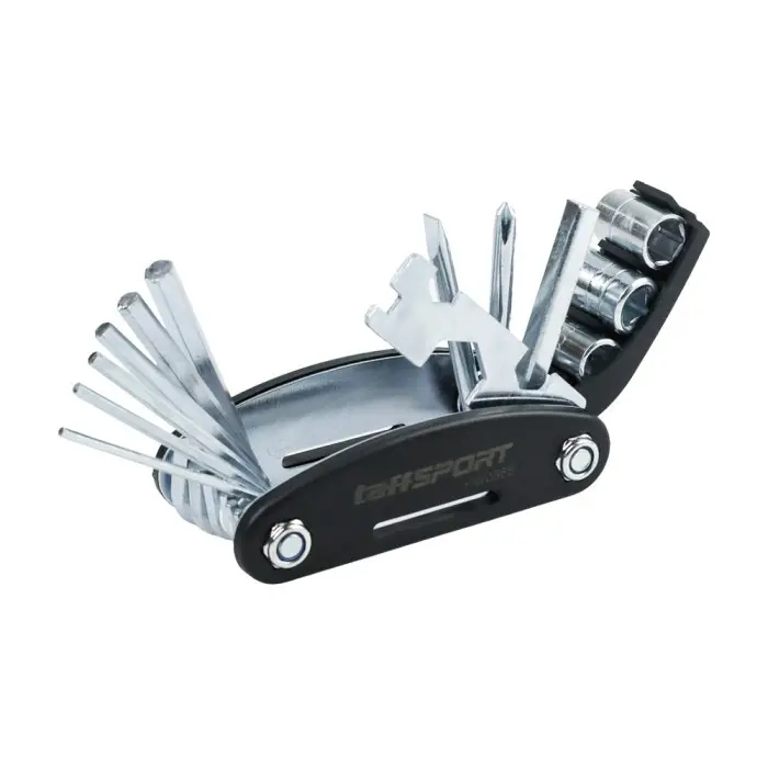 TaffSPORT Multifunctional 15 in 1 EDC Repair Tool - HW0668-Black