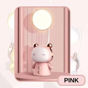 Lampu Meja Belajar LED 2 in1 Karakter Boneka Lucu Kado / Hadiah / Gift