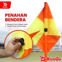 Gambar KickGo Bendera Corner Sepak Pojok Sepakbola Futsal Base Mangkok Dan Base Paku - 4 Set Base Paku dari KickGoOfficialStore Kab. Tangerang 2 Tokopedia