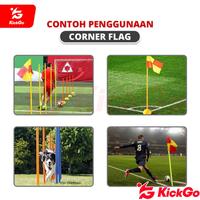 Gambar KickGo Bendera Corner Sepak Pojok Sepakbola Futsal Base Mangkok Dan Base Paku - 4 Set Base Paku dari KickGoOfficialStore Kab. Tangerang 3 Tokopedia