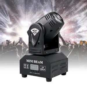 ALiEN Lampu Sorot Panggung LED Stage Spotlight Beam Moving Head 10W - DM512